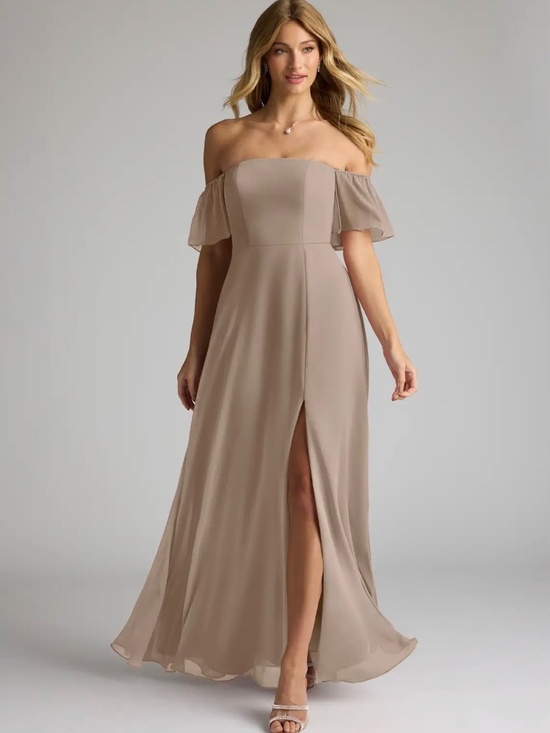 Azazie Dresses & Skirts - Azazie ‘Sue’ in Taupe
